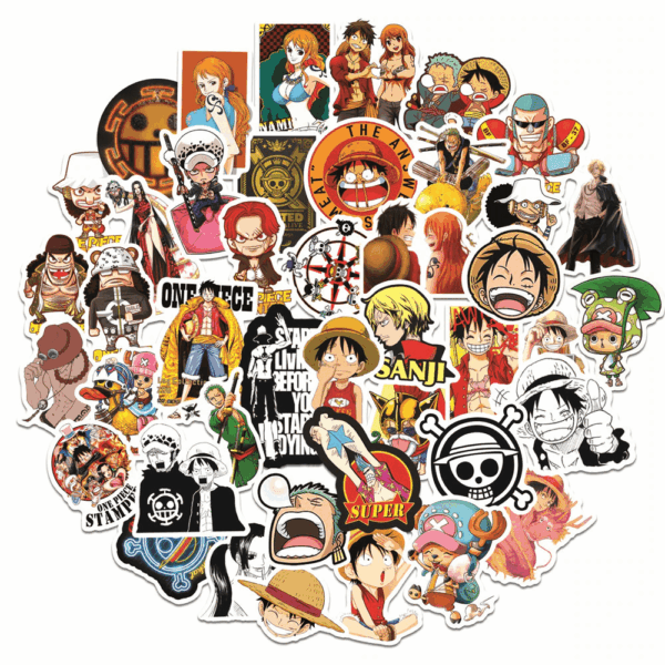 one piece stickers